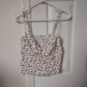 reformation size 6 rose tank top